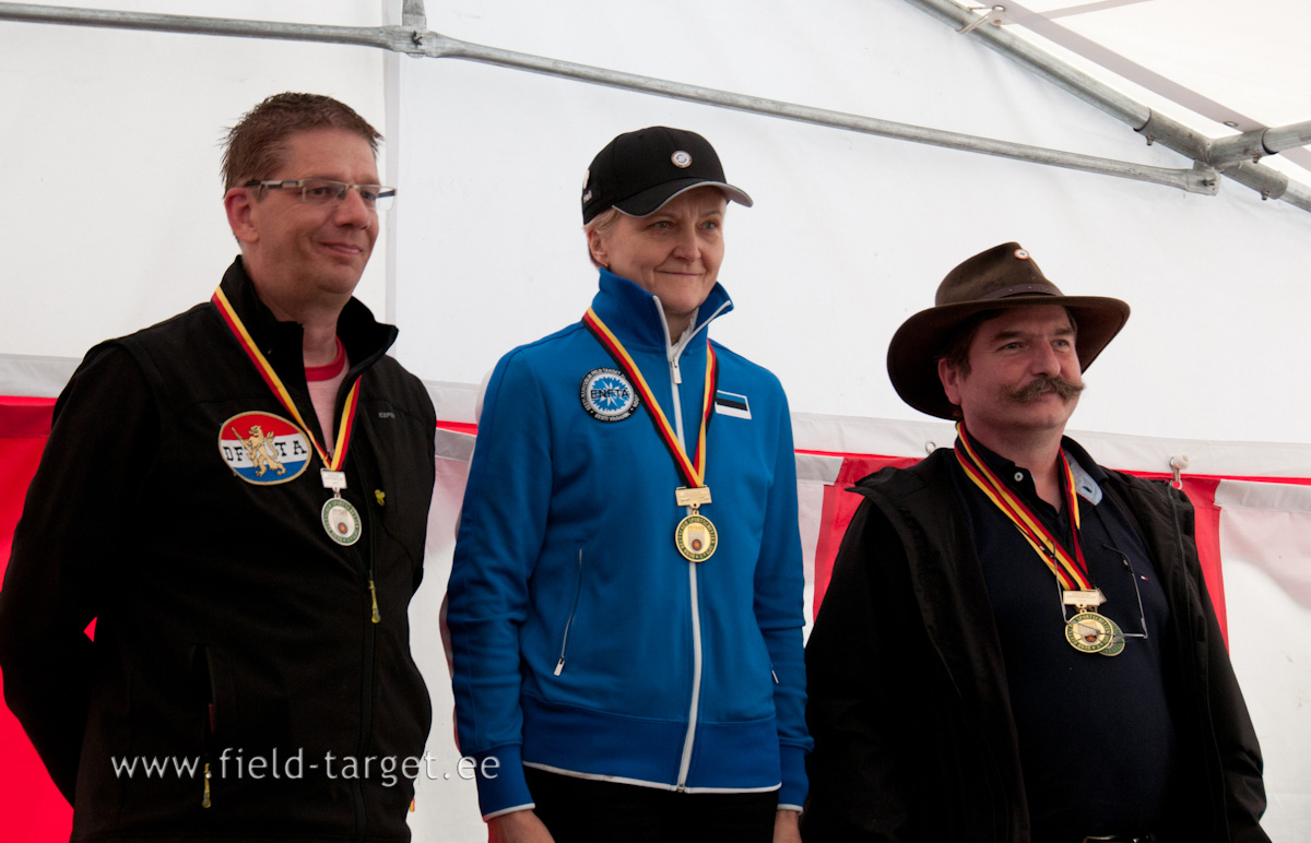 TOP of Category 2: Hamelink Jo NL, Heli Jalakas EST, and Norbert Semmler D
